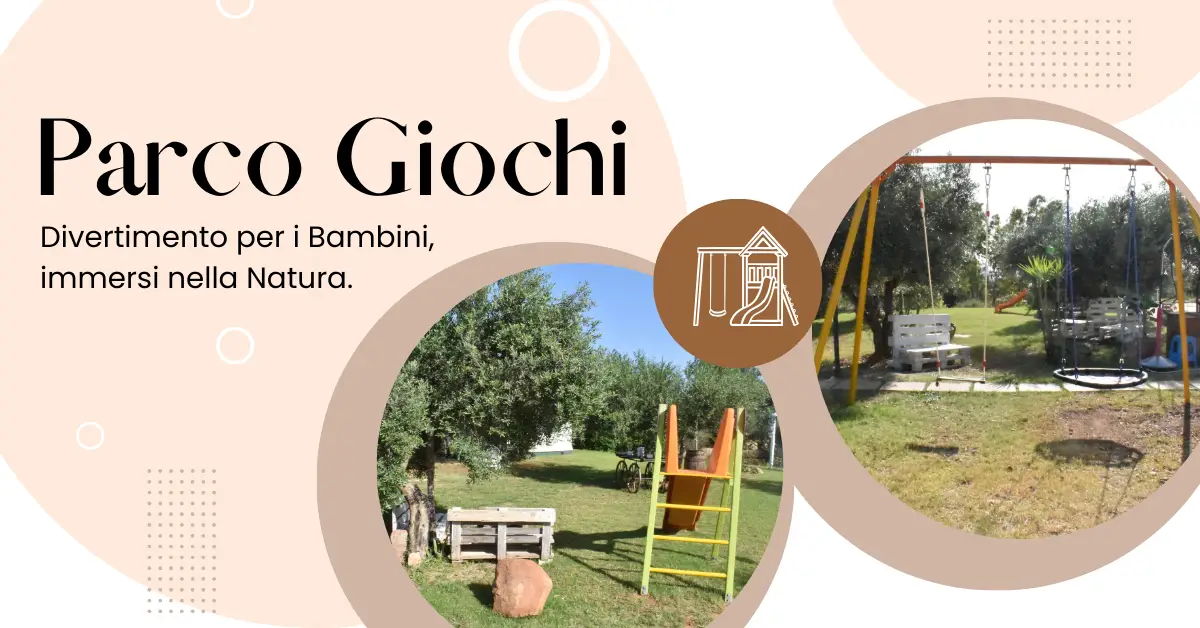 Il Nuovo Parco Giochi del B&B Gli Ulivi: Divertimento per i Bambini immerso nella Natura